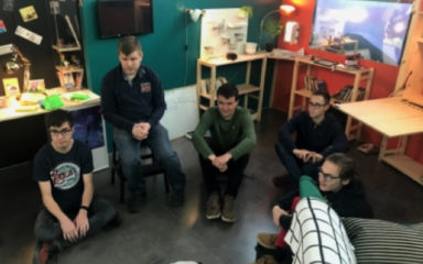 17 avril 2019 – Groupe jeunes / visite guidée à la Biennale du Design