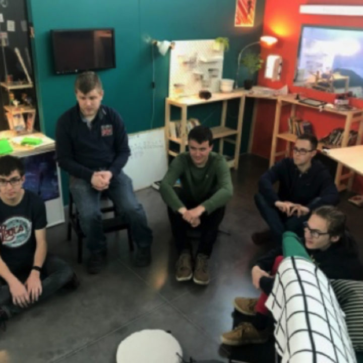 17 avril 2019 – Groupe jeunes / visite guidée à la Biennale du Design