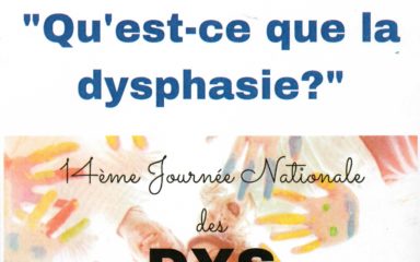 Conférence débat sur la dysphasie  famille relais Dordogne 10 octobre 2020