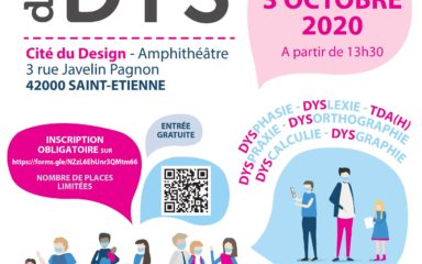 Journée nationale des Dys à St Etienne le 3 octobre 2020