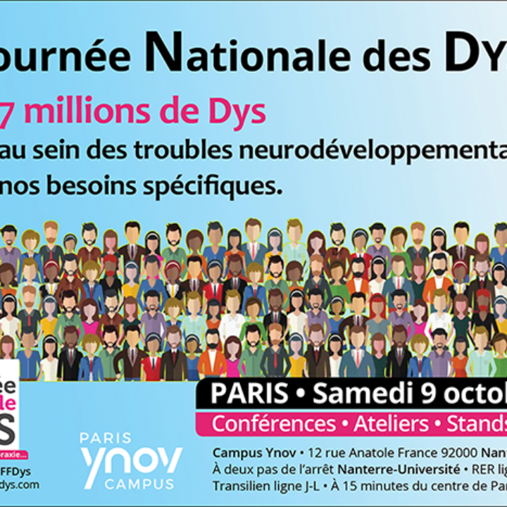 Assistez à la 15e Journée Nationale des Dys en replay !