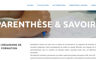 PARENTHÈSE et SAVOIRS propose une formation en alternance pour CASTORAMA