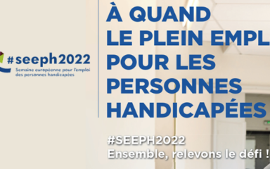 La Semaine Européenne pour l’emploi des personnes handicapées aura lieu du 14 au 20 novembre 2022