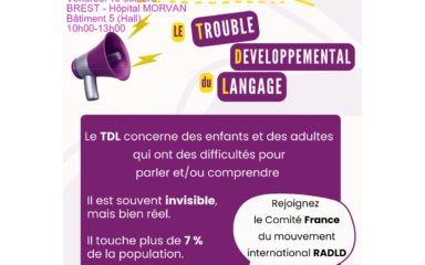Journée internationale du TDL (= Dysphasie) Vendredi 16 octobre BREST – Hôpital MORVAN