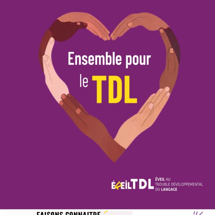 Vendredi 16 OCTOBRE – JOURNEE INTERNATIONALE DU TDL (= DYSPHASIE)
